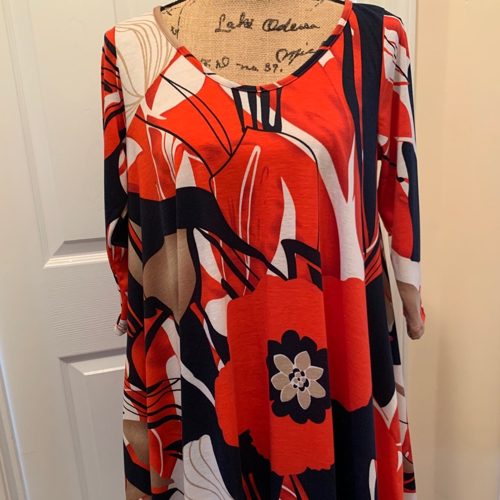 Patterned dress